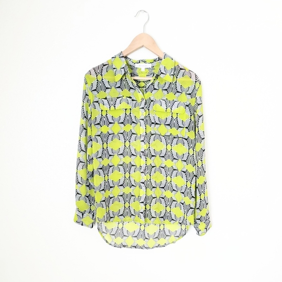 Two by Vince Camuto Zebra Print Shirt - Picture 1 of 8